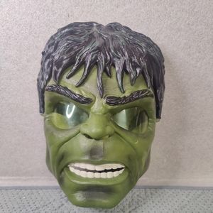 Incredible Hulk Mask 2008 Hasbro Green Eyes Lights Up Marvel